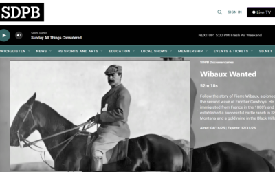 SDPB to Air Wibaux Wanted Documentary 4/17